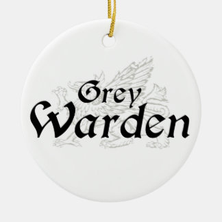 Ornament: Grey Warden Ceramic Tree Decoration