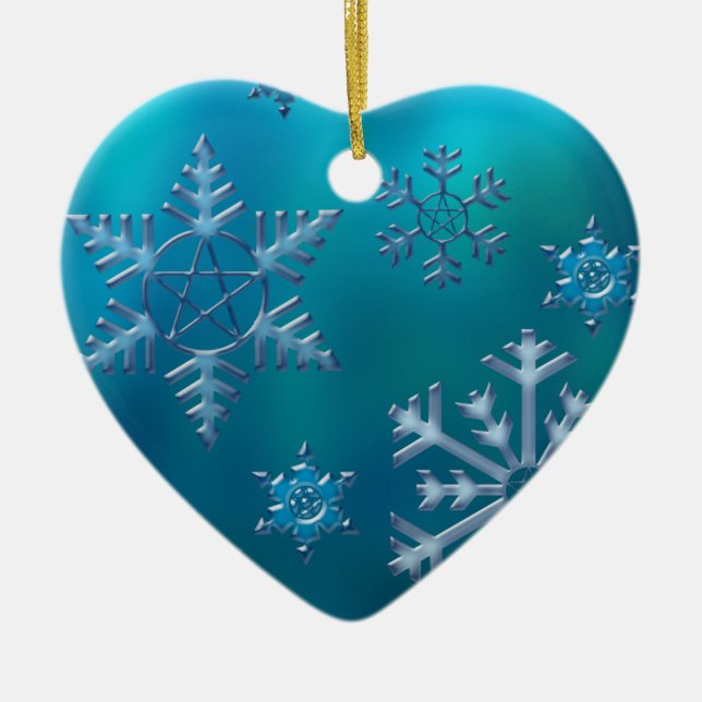 ornament_heart ceramic tree decoration (Front)