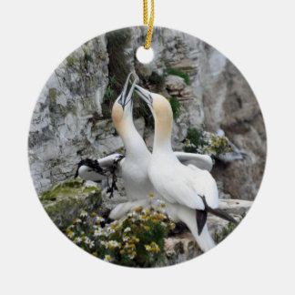 Ornament: Loving Gannets Ceramic Ornament