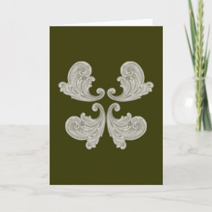 Ornament Mittelalter mediaeval Card