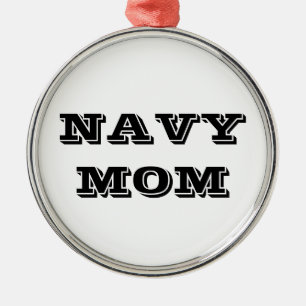 Ornament Navy Mum