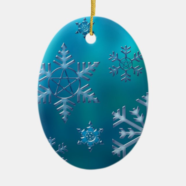 ornament_oval ceramic tree decoration (Front)