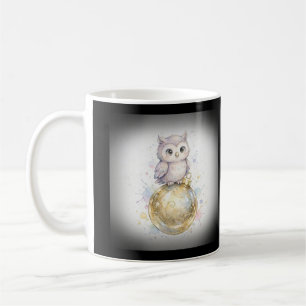 Ornament Owl Christmas Coffee Mug