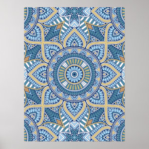 Ornament Pattern 2 Poster