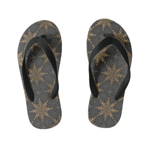 Ornament Pattern 3 Kid's Thongs