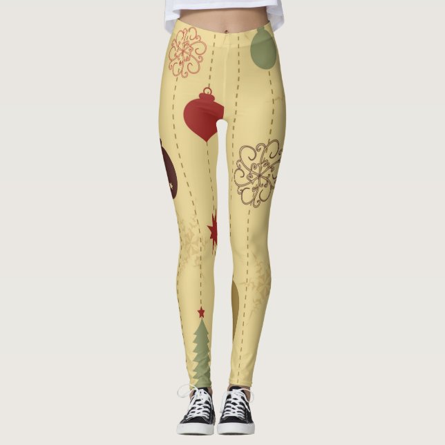 Ornament pattern leggings (Front)
