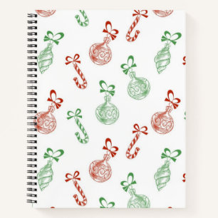 Ornament pattern notebook