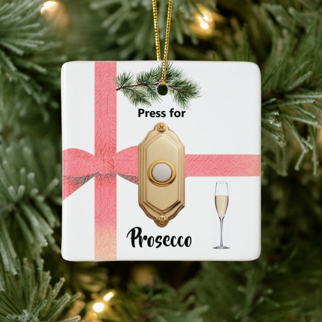 Ornament - Prosecco (Tree)