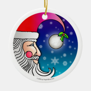 Ornament - SANTA MOON