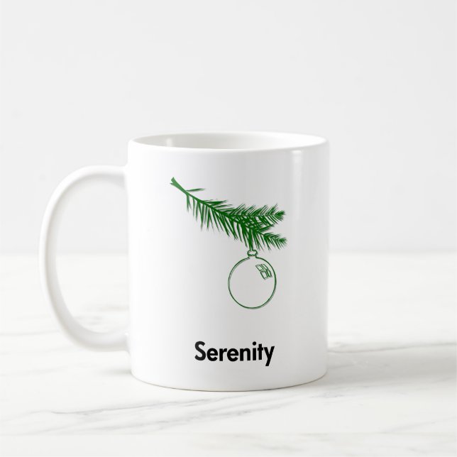 Ornament Serenity Coffee Mug (Left)