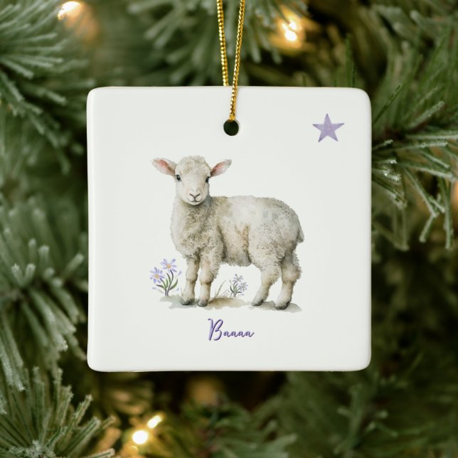 Ornament - Sheep (Tree)