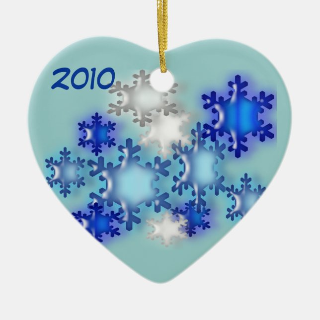 Ornament - Snow Flakes 201x (Front)