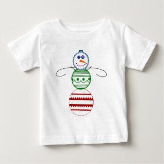 Ornament  Snowman - Toddler Long Sleeve Baby T-Shirt