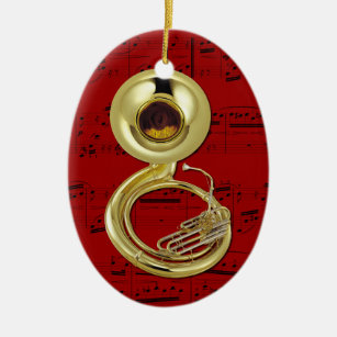 Ornament - Sousaphone (Tuba) - Pick your colour