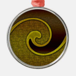 Ornament, Spiral, Matching Set, Customise Them! Metal Ornament