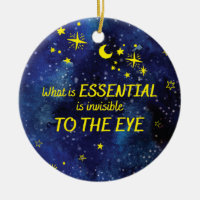 Ornament STARS the little prince QUOTE