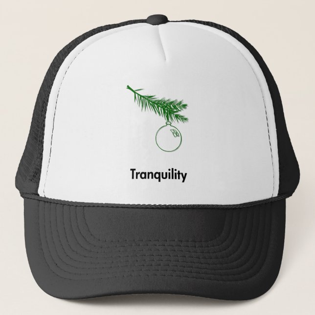 Ornament Tranquillity Trucker Hat (Front)