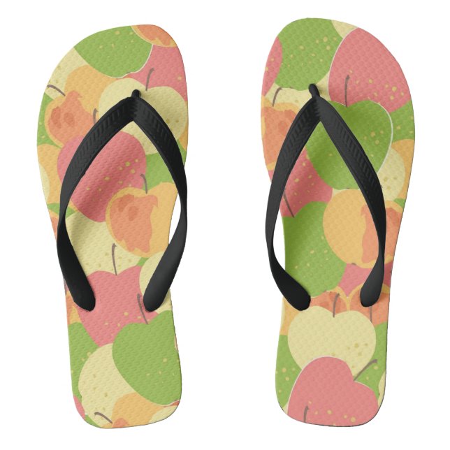 Ornament With Apples Thongs (Footbed)