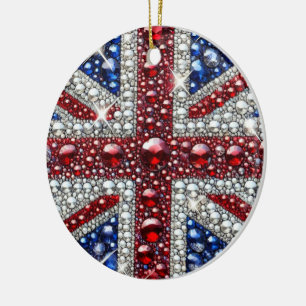 Ornament with British Colours Design