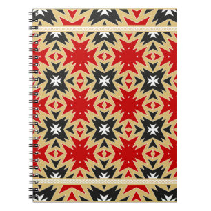 Ornament With Geometric Colourful Pattern,  Silk N Notebook
