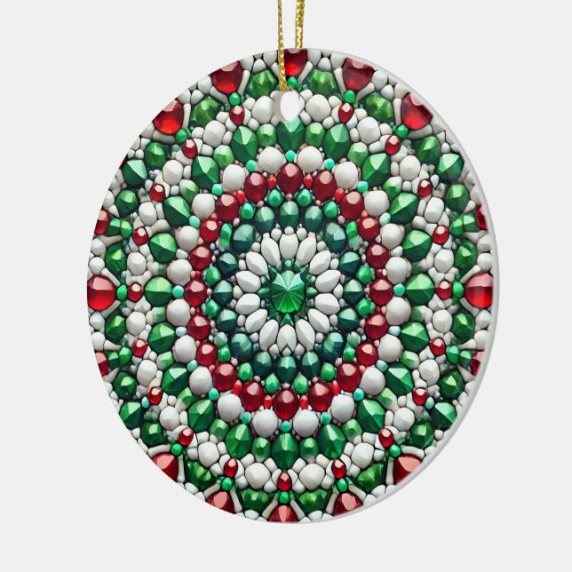 Ornament with Italian Colours Design (Left)