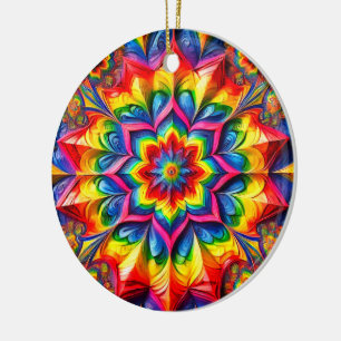 Ornament with LGBTQ Colours Design