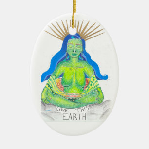 Ornament with Mother Earth.