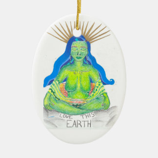 Ornament with Mother Earth.