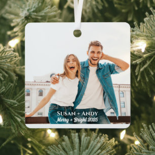 Ornament with photo + name and caption