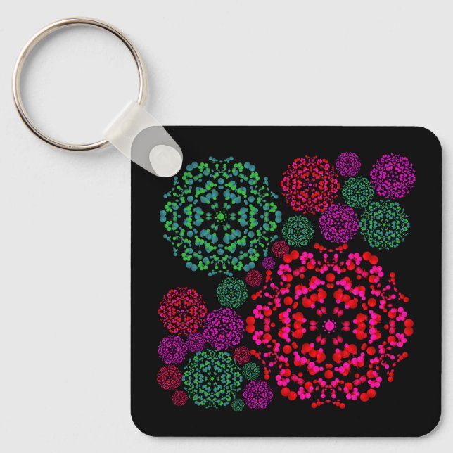 Ornamental artwork key ring (Front)