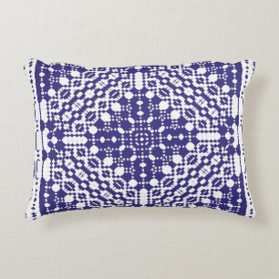 Ornamental azulejo portugal tiles decor. Fashionab Decorative Cushion