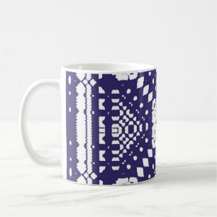 Ornamental azulejo portugal tiles decor. hand draw coffee mug