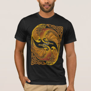 Ornamental Celtic Dragons T-Shirt