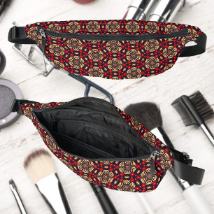 Ornamental Cherry Blossom Pattern Fanny Pack