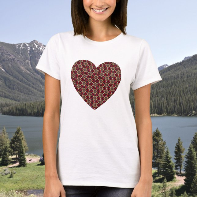 Ornamental Cherry Blossom Pattern T-Shirt (Creator Uploaded)