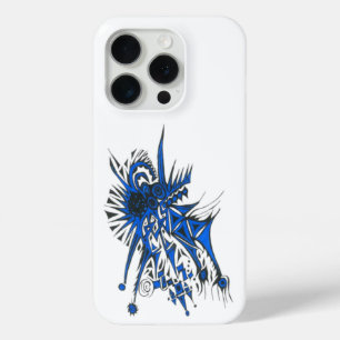 Ornamental Colourful Abstract Tribal Tattoo Art iPhone 15 Pro Case
