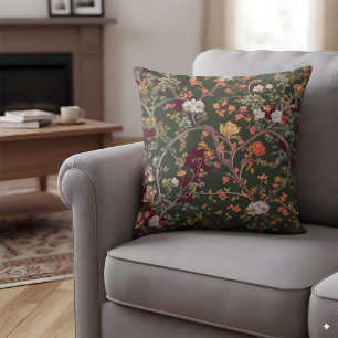 Ornamental design inspired by William Morris Cushion