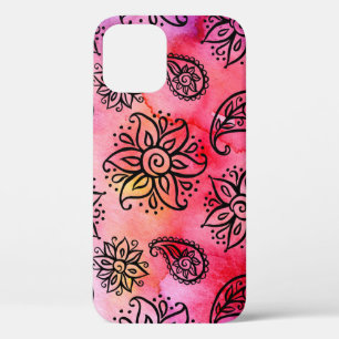 Ornamental Floral: Ethnic Seamless iPhone 12 Case