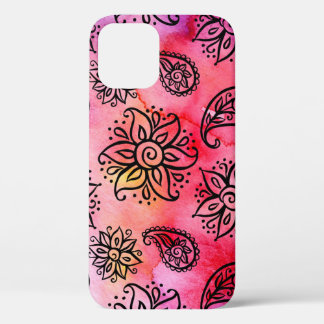 Ornamental Floral: Ethnic Seamless iPhone 12 Case