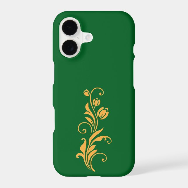 Ornamental Floral Flower Design  (Back)