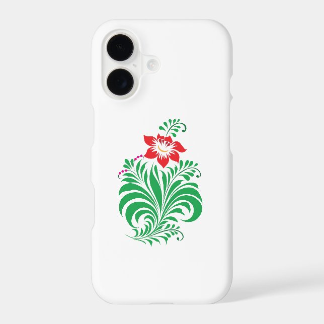 Ornamental Floral Flower Design – Elegant (Back)