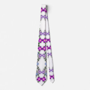 ornamental flowers tie