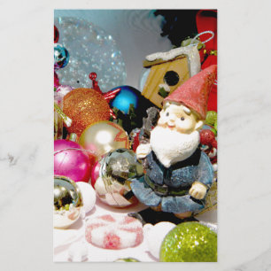 Ornamental Gnome Stationery