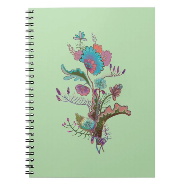 ornamental illustration  notebook (Front)