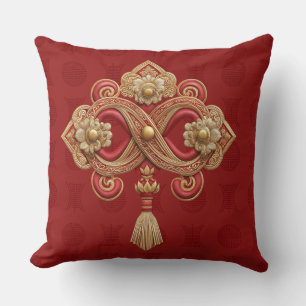 Ornamental Infinity Cushion