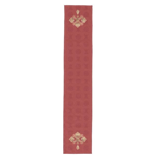 Ornamental Infinity Medium Table Runner (Front)