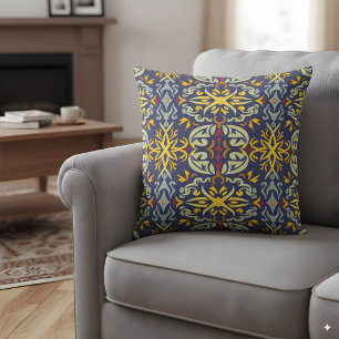 Ornamental inspired by William Morris Cushion