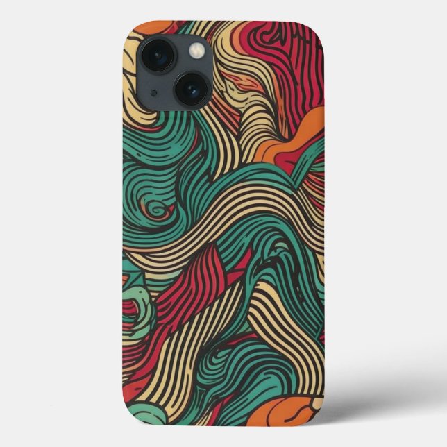Ornamental iPhone Cases ,iPhone 13 Cases (Back)