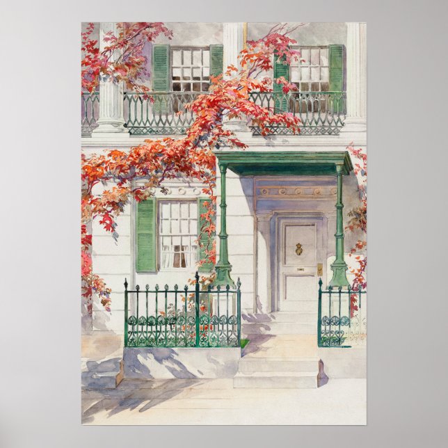 Ornamental Iron (c. 1936) by Gilbert Sackerman Poster (Front)