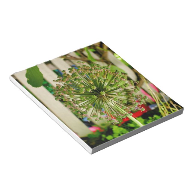 Ornamental Onion  Notepad (Angled)